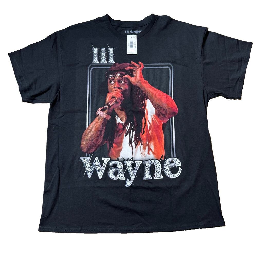 Spencer's Lil Wayne Diamond Performance T-Shirt Size X-LARGE New With Tags